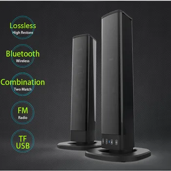 TV Soundbar Theater PVC Foldable Split Portable Electric Stereo Audio Home Bluetooth Speaker Outdoor Sound Blaster
TV Soundbar Theater PVC Foldable Split Portable Electric Stereo Audio Home Bluetooth Speaker Outdoor Sound Blaster