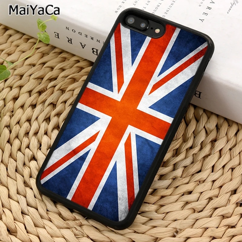 MaiYaCa Великобритания GB британский флаг телефонный чехол для iPhone X XR XS 11 12 Pro MAX 5 6 7 8