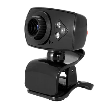 Computer Webcam 480P USB Driver-free Desktop Laptop Web Camera Built-in noise reduction Microphone with 3 IR LEDs
Computer Webcam 480P USB Driver-free Desktop Laptop Web Camera Built-in noise reduction Microphone with 3 IR LEDs