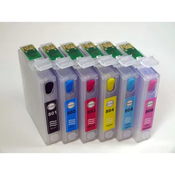T08/SET REFILLABLE CARTRIDGES with ARC Chip for use in printers type EPSON Series T08
T08/SET REFILLABLE CARTRIDGES with ARC Chip for use in printers type EPSON Series T08