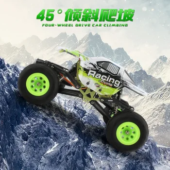 24438 1: 24 Remote Control Electric Four-Wheel Drive Climbing Car Speed of 6 Km/h 2.4G Remote Control Single Steering Gear
24438 1: 24 Remote Control Electric Four-Wheel Drive Climbing Car Speed of 6 Km/h 2.4G Remote Control Single Steering Gear