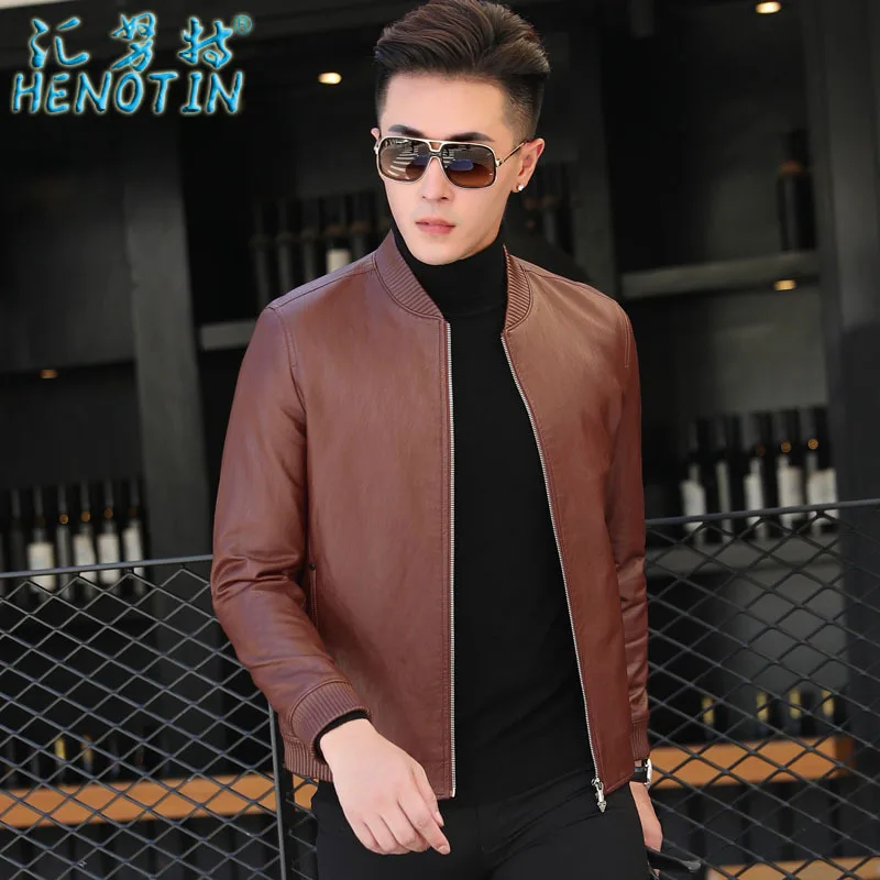 Sink Nut Spring And Autumn New Style Youth PU Leather Coat Korean-style Leather Jacket Men's Retro Trend Jackets Genuine Product
Sink Nut Spring And Autumn New Style Youth PU Leather Coat Korean-style Leather Jacket Men's Retro Trend Jackets Genuine Product