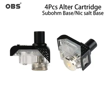 Original 4pcs OBS Alter Pod Cartridge Electronic Cigarette Atomizer Fit For M1/M3 Coil SX/NX Coil Electronic Cigarette
Original 4pcs OBS Alter Pod Cartridge Electronic Cigarette Atomizer Fit For M1/M3 Coil SX/NX Coil Electronic Cigarette
