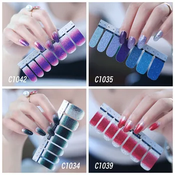 Lamemoria 16Tips Nail Stickers Wraps Decoration for Beauty Nail Art Decals Plain Stickers Self Adhesive Shining Nail Stickers
Lamemoria 16Tips Nail Stickers Wraps Decoration for Beauty Nail Art Decals Plain Stickers Self Adhesive Shining Nail Stickers