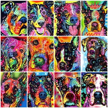 HUACAN DIY Painting By Number Dog Coloring By Numbers Animal Drawing On Canvas Hand Painted Paintings Art Gift Kits Home Decor
HUACAN DIY Painting By Number Dog Coloring By Numbers Animal Drawing On Canvas Hand Painted Paintings Art Gift Kits Home Decor