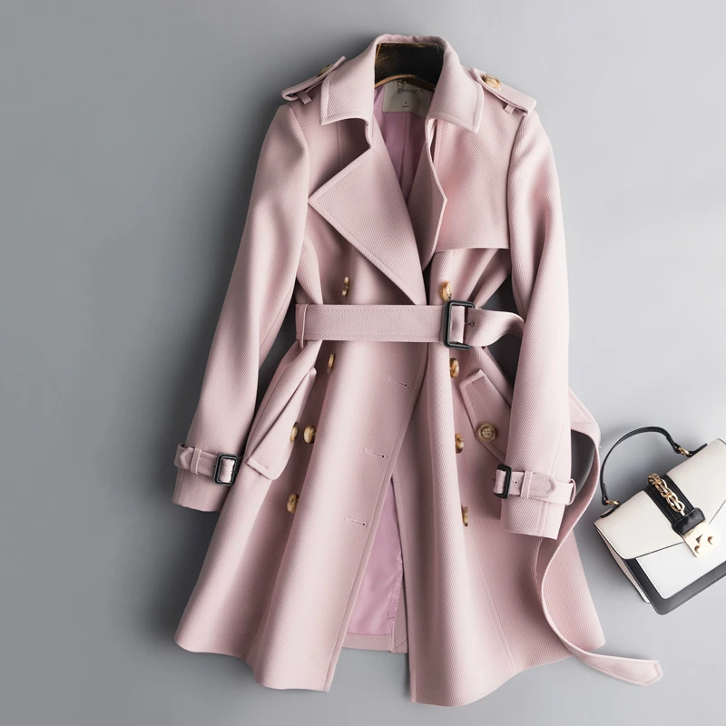 Женский Тренч 2023 пальто Модная осенняя одежда Ветровка Длинные повседневные женские элегантные пальто Casaco Feminino LWL684
Женский Тренч 2023 пальто Модная осенняя одежда Ветровка Длинные повседневные женские элегантные пальто Casaco Feminino LWL684