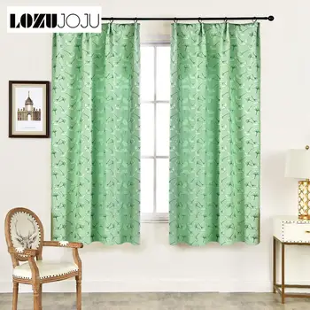 LOZUJOJU 1 Piece Ginkgo Leaves Jacquard Short Curtains Kitchen Windows Bedroom Pastoral Draperies Modern Decor Semi Shade Tape 
LOZUJOJU 1 Piece Ginkgo Leaves Jacquard Short Curtains Kitchen Windows Bedroom Pastoral Draperies Modern Decor Semi Shade Tape