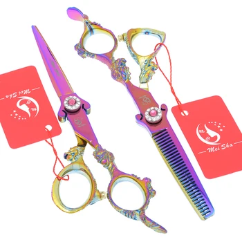Meisha 6 inch Japan Steel Professional Barber Tools Hair Shears High Quality Hair Salon Cutting Thinning Scissors Set A0151A 
Meisha 6 inch Japan Steel Professional Barber Tools Hair Shears High Quality Hair Salon Cutting Thinning Scissors Set A0151A