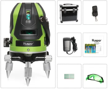 Multi-Line Laser Level 6141G Green Beam Self-leveling Four Vertical and One Horizontal Lines with Down Plumb Dot Laser Tool
Multi-Line Laser Level 6141G Green Beam Self-leveling Four Vertical and One Horizontal Lines with Down Plumb Dot Laser Tool