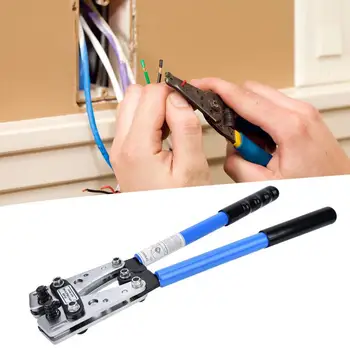 6-50mm2 Electrical Terminal Wire Terminal Crimper Hard Tool Steel Terminal Crimping Electrican Hand Tool
6-50mm2 Electrical Terminal Wire Terminal Crimper Hard Tool Steel Terminal Crimping Electrican Hand Tool