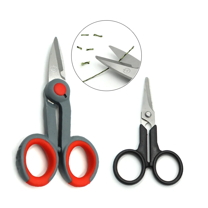Multifunction Scissors Fishing Braid Line Cutter Stainless Steel Scissors Portable Fishing Scissors Fish Lure Bait Foam Cut Tool
Multifunction Scissors Fishing Braid Line Cutter Stainless Steel Scissors Portable Fishing Scissors Fish Lure Bait Foam Cut Tool
