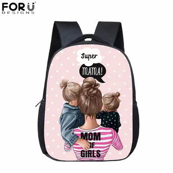 FORUDESIGNS Cartoon Super Mom and Baby Prints Small Backpack for Kids Girls Kawaii Pink Pattern 2-4 old Preschool Schoolbags
FORUDESIGNS Cartoon Super Mom and Baby Prints Small Backpack for Kids Girls Kawaii Pink Pattern 2-4 old Preschool Schoolbags