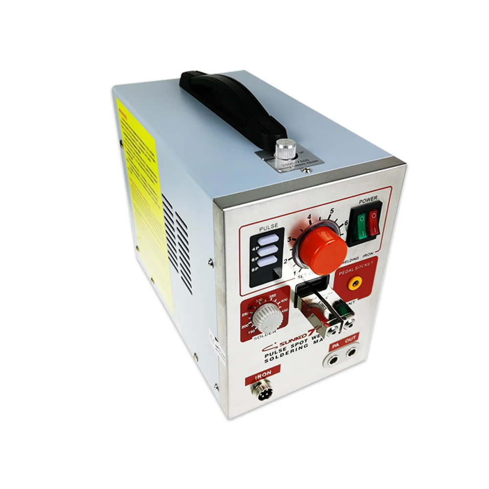 Small hand-held lithium battery spot welder 18650 electric welding pen welding touch welder SUNKKO 709AD
Small hand-held lithium battery spot welder 18650 electric welding pen welding touch welder SUNKKO 709AD