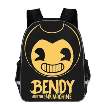 Hot Cartoon Children School Bags Bendy and The Ink Machine Backpack Student Book Backpack Daily Backpack Mochila Schoolbag
Hot Cartoon Children School Bags Bendy and The Ink Machine Backpack Student Book Backpack Daily Backpack Mochila Schoolbag