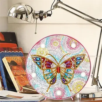 New Arrivals DIY Diamond Painting Night Light 5D Butterfly Tree House Wall Decorative Lights For Home Bedroom Decoration 
New Arrivals DIY Diamond Painting Night Light 5D Butterfly Tree House Wall Decorative Lights For Home Bedroom Decoration