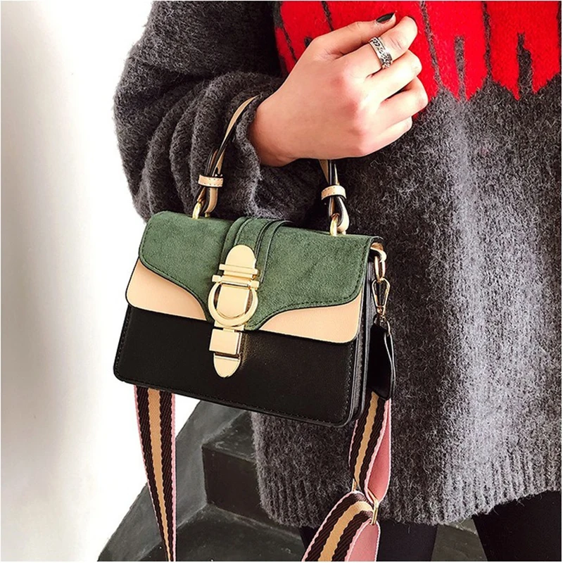 2020 new fashion contrast color small square bag Korean version lock all-match single shoulder messenger female bag Designer
2020 new fashion contrast color small square bag Korean version lock all-match single shoulder messenger female bag Designer