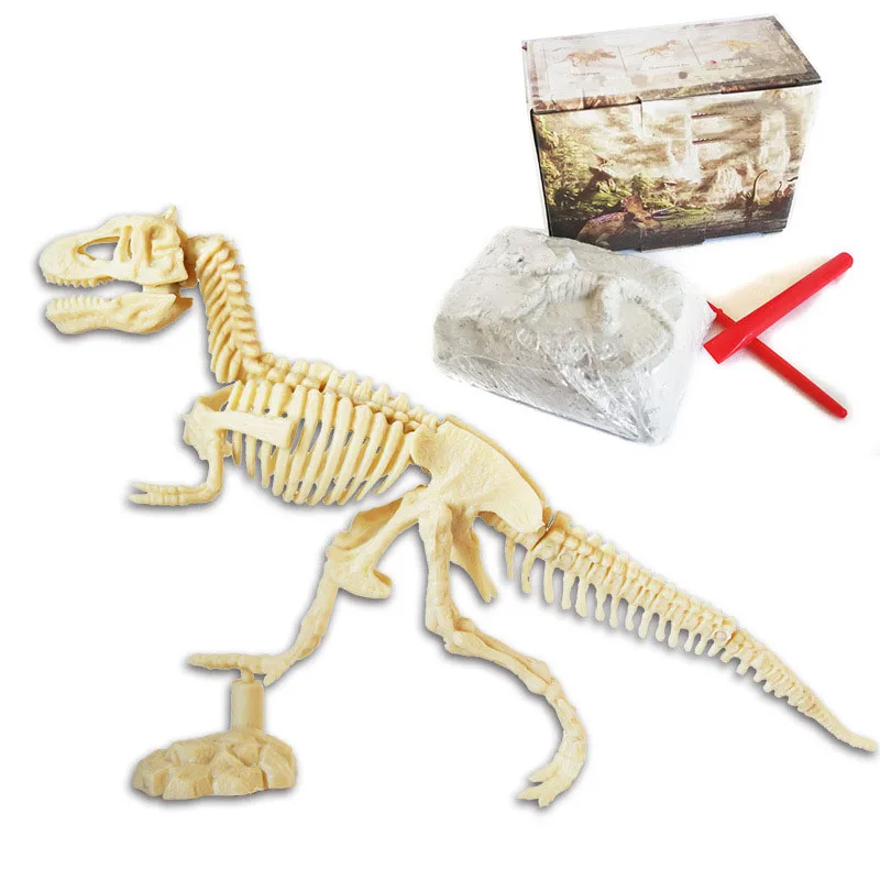 Simulation Dinosaur Archeological Fossil Toy Excavation Animal Skeleton Stitching Model Decoration Tyrannosaurus for Kid BoyGift
Simulation Dinosaur Archeological Fossil Toy Excavation Animal Skeleton Stitching Model Decoration Tyrannosaurus for Kid BoyGift