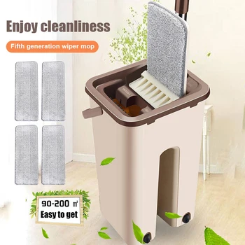 Spot Dust Wizard Mop Cleaning Tool Kit Rotating Tile Marble Floor for Home Bedroom Kitchen Hogard
Spot Dust Wizard Mop Cleaning Tool Kit Rotating Tile Marble Floor for Home Bedroom Kitchen Hogard