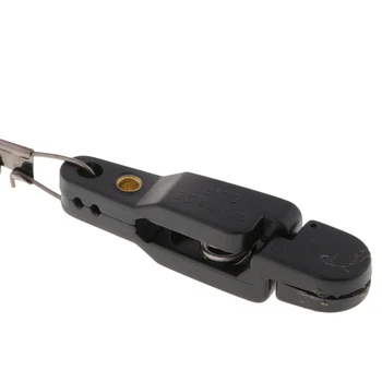 3pcs Snap Release Clip with Line Leader, Adjustable, Padded Clips for Outrigger Downrigger Offshore Trolling Fishing
3pcs Snap Release Clip with Line Leader, Adjustable, Padded Clips for Outrigger Downrigger Offshore Trolling Fishing