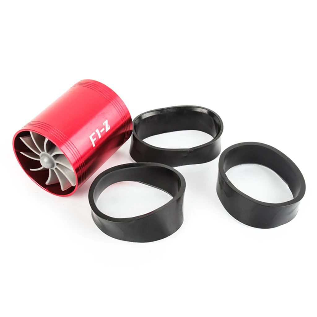 Turbocharger Twin Fan Gas Fuel Saver Turbo 2.5-2.9inch Easy installation Turbocharger Twin Fan Gas Fuel Saver Turbo 2.5-2.9inch Easy installation