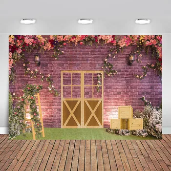 Beautiful Colored Flowers Brick Wall Banner Photography Newborn Baby Birthday Studio Background Backdrop for Romantic Wedding
Beautiful Colored Flowers Brick Wall Banner Photography Newborn Baby Birthday Studio Background Backdrop for Romantic Wedding
