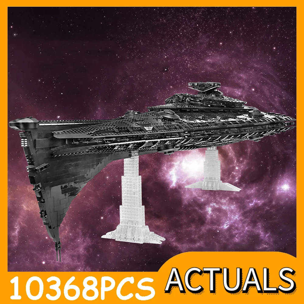 Mould King MOC Star Toys Wars The UCS Eclipse Class Dreadnought Destroyer Model Building Blocks Bricks Toys Kids Christmas Gifts
Mould King MOC Star Toys Wars The UCS Eclipse Class Dreadnought Destroyer Model Building Blocks Bricks Toys Kids Christmas Gifts