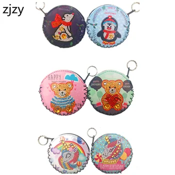 2pcs 5D DIY Full Drill Diamond Painting Unicorn Animal Penguin Wallet Bag Keychain Keyring Pendants Stitch Embroidery Coin Purse
2pcs 5D DIY Full Drill Diamond Painting Unicorn Animal Penguin Wallet Bag Keychain Keyring Pendants Stitch Embroidery Coin Purse