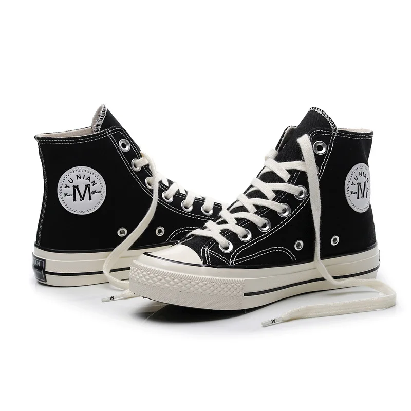 2019 Canvas Shoes Women's Hight-top Versatile Basic Oil Toe Holder Flat Couples Men And Women Spring And Autumn New Style 1970-
2019 Canvas Shoes Women's Hight-top Versatile Basic Oil Toe Holder Flat Couples Men And Women Spring And Autumn New Style 1970-