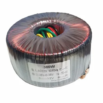 300W toroidal transformer 35V-0-35V 0-12V for power amplifier audio diy for Audiophile
300W toroidal transformer 35V-0-35V 0-12V for power amplifier audio diy for Audiophile