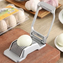 Multifunctional Egg Slicer Stainless Steel Labor-Saving Wire Egg Cutter Divider for Boiled Eggs Cutting Tool for Fruit Mushroom
Multifunctional Egg Slicer Stainless Steel Labor-Saving Wire Egg Cutter Divider for Boiled Eggs Cutting Tool for Fruit Mushroom