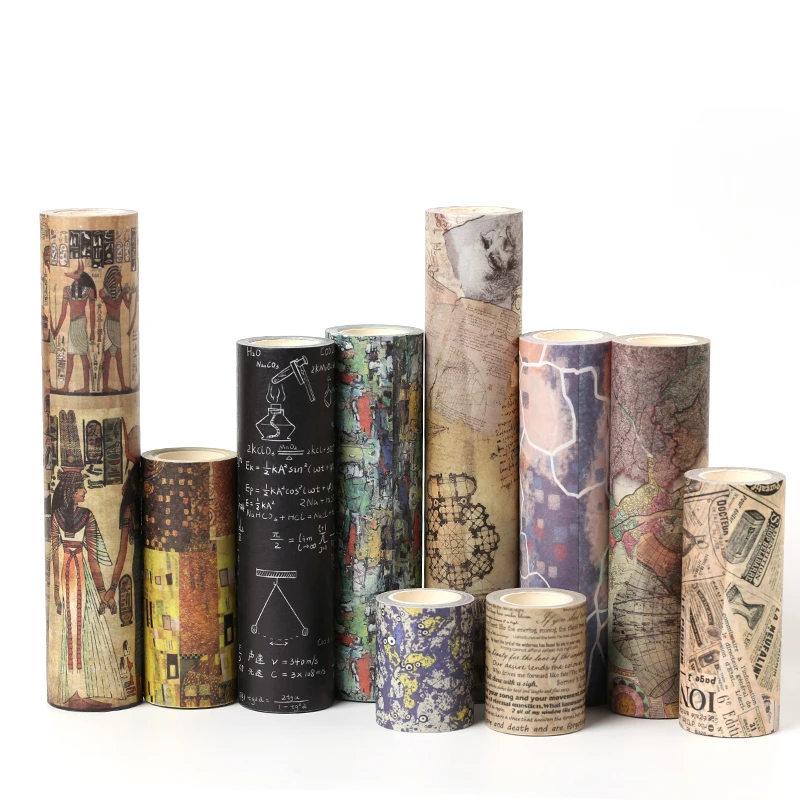 Japanese decoration Retro washi tape DIY Hand account Making tape Backing tape stationery sticker of Pyramid&Sea sun
Japanese decoration Retro washi tape DIY Hand account Making tape Backing tape stationery sticker of Pyramid&Sea sun