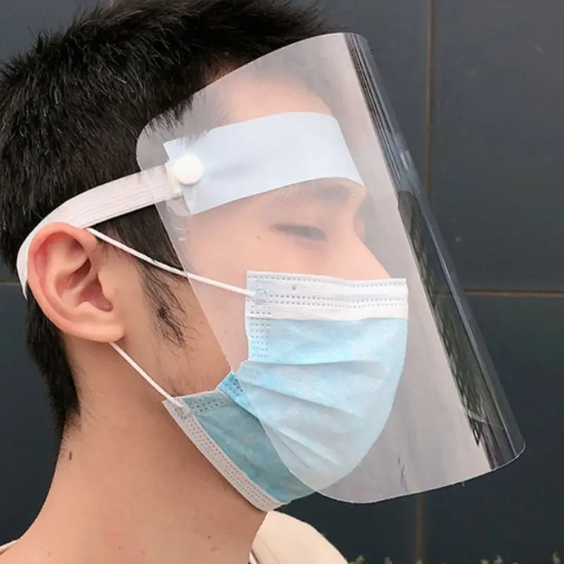 Unisex Protective Anti-Splash Full Face Shield Mask Transparent Visor Anti-Fog Dustproof Outdoor Facial Cover Guard
Unisex Protective Anti-Splash Full Face Shield Mask Transparent Visor Anti-Fog Dustproof Outdoor Facial Cover Guard