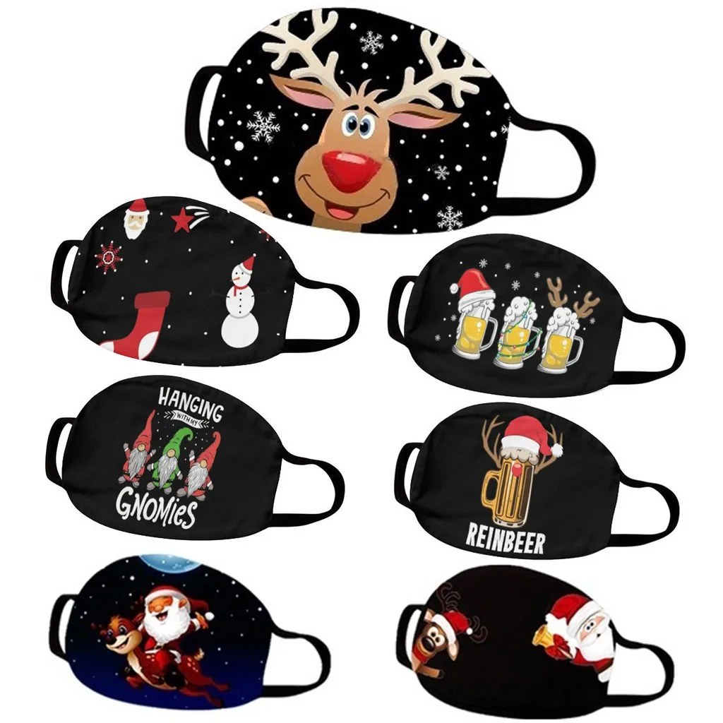 7/5pcs Adult Christmas Face Mask Washable Mouth Fabric Facial Mask For Protection Reusable Santa Earloop Mouth Caps аска
7/5pcs Adult Christmas Face Mask Washable Mouth Fabric Facial Mask For Protection Reusable Santa Earloop Mouth Caps аска