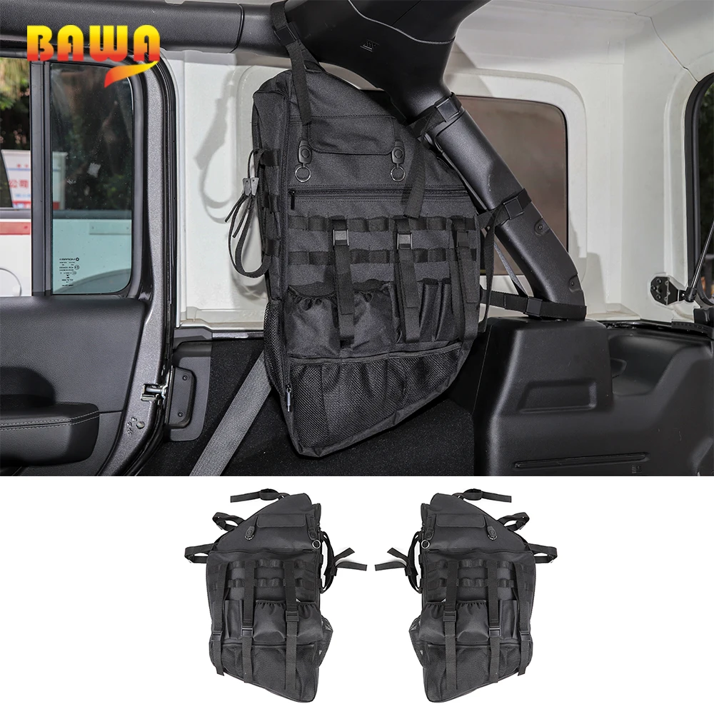 BAWA Stowing Tidying Trunk Bag for Wrangler JL Side Door Anti-Roll Storage Bag for Jeep Wrangler JL 2018+ Car Interior Parts 
BAWA Stowing Tidying Trunk Bag for Wrangler JL Side Door Anti-Roll Storage Bag for Jeep Wrangler JL 2018+ Car Interior Parts