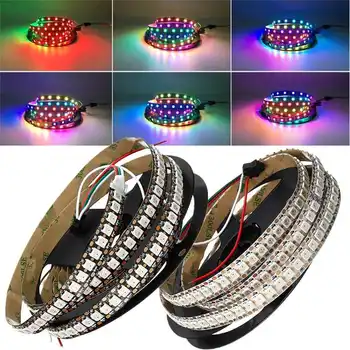 DC5V 2M WS2812B 144LED/M 12MM Width IP20 White/Black Board Individual Addressable RGB LED Smart Strip Light IC Control
DC5V 2M WS2812B 144LED/M 12MM Width IP20 White/Black Board Individual Addressable RGB LED Smart Strip Light IC Control