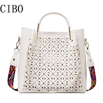 2020 Women Summer Soft Polyurethane Bags Lady Style Two Piece Openwork Handbag Fashion Trend Simple Diagonal Shoulder Tote Bags
2020 Women Summer Soft Polyurethane Bags Lady Style Two Piece Openwork Handbag Fashion Trend Simple Diagonal Shoulder Tote Bags