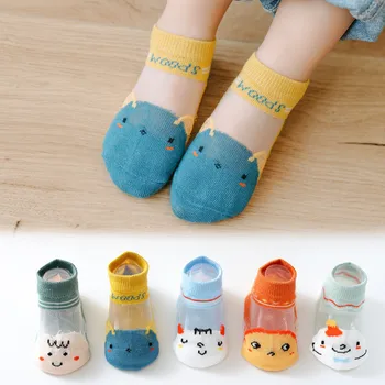 5 Pairs Cute Children's socks Thin Mesh Silk Cartoon Animal Boy Girls Short Socks Colorful Breathable Baby Women Boat Socks
5 Pairs Cute Children's socks Thin Mesh Silk Cartoon Animal Boy Girls Short Socks Colorful Breathable Baby Women Boat Socks
