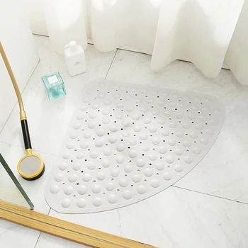 54x54cm Bathroom Anti-Slip Mat Rubber Suction Shower Mat Foot Massage Pad Large Safety Shower Carpet Bathtub Bathmat Accessories 
54x54cm Bathroom Anti-Slip Mat Rubber Suction Shower Mat Foot Massage Pad Large Safety Shower Carpet Bathtub Bathmat Accessories
