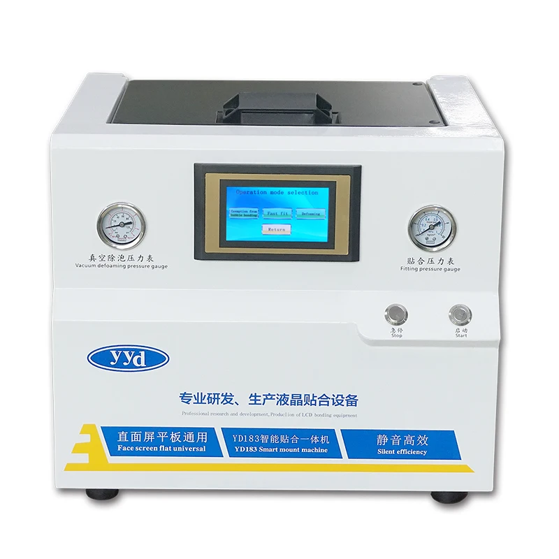 15 inch Working Area OCA Laminating Defoaming Machine Very Quiet Working For Samsung Curve Screen iPhone Flat Screens Refurbish
15 inch Working Area OCA Laminating Defoaming Machine Very Quiet Working For Samsung Curve Screen iPhone Flat Screens Refurbish