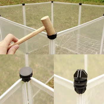 Include 6pcs Fence Multifunctional For Small Dogs Simple Design Firm Free Combination Kennel Easy To Install Transparent
Include 6pcs Fence Multifunctional For Small Dogs Simple Design Firm Free Combination Kennel Easy To Install Transparent