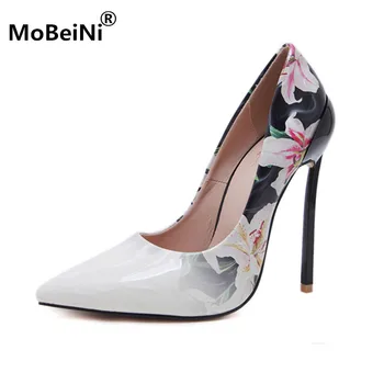 Mobeini Brand 2019 New Woman Floral Shoes Pointed Toe Thin High Heels Spring Autumn Sexy Pumps Female Thin Heel Shoes Gradient Slip On Fashion Party Wedding Shoes For Ladies
Mobeini Brand 2019 New Woman Floral Shoes Pointed Toe Thin High Heels Spring Autumn Sexy Pumps Female Thin Heel Shoes Gradient Slip On Fashion Party Wedding Shoes For Ladies