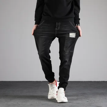 Loose Casual Men's Harem Pants Jeans Fashion Male Camourflage Patchwork Big Pocket Pencil Pants Denim Trousers Large Size 28-48
Loose Casual Men's Harem Pants Jeans Fashion Male Camourflage Patchwork Big Pocket Pencil Pants Denim Trousers Large Size 28-48