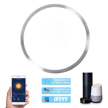 48W Smart WIFI Ceiling Light Dimmable LEDs Cloud Intelligence APP Remote Control Compatible with Amazon alexa
48W Smart WIFI Ceiling Light Dimmable LEDs Cloud Intelligence APP Remote Control Compatible with Amazon alexa