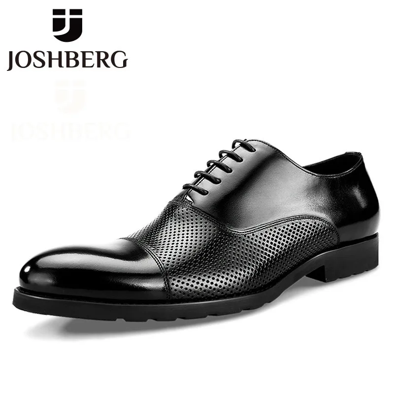 JOSHBERG Top Quality Men Dress Shoes Breathable Men Wedding Shoes Handcraft Brogue Style Men's Shoess Sapato Masculino Social
JOSHBERG Top Quality Men Dress Shoes Breathable Men Wedding Shoes Handcraft Brogue Style Men's Shoess Sapato Masculino Social