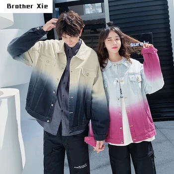 Autumn New Denim Jacket Men Fashion Wash Gradient Casual Denim Jacket Man Streetwear Wild Hip Hop Loose Bomber Jacket S-2XL
Autumn New Denim Jacket Men Fashion Wash Gradient Casual Denim Jacket Man Streetwear Wild Hip Hop Loose Bomber Jacket S-2XL