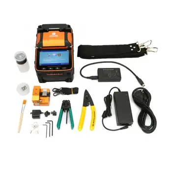 AI-9 High Accuracy Automatic Optical Fiber Fusion Splicer Splicing Machine Tool AC100-240V Automatic Heating 5-inch 800X480
AI-9 High Accuracy Automatic Optical Fiber Fusion Splicer Splicing Machine Tool AC100-240V Automatic Heating 5-inch 800X480