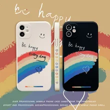 Sillicone Rainbow Smile Phone Case For iPhone 11 Cases 12 13 Pro Max 7 8 Plus X Xs Xr Se 2020 Cute Cover Shell
Sillicone Rainbow Smile Phone Case For iPhone 11 Cases 12 13 Pro Max 7 8 Plus X Xs Xr Se 2020 Cute Cover Shell