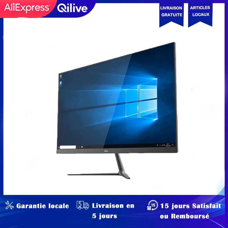 QILIVE All In One Computer 23.8’’ 1920x1080 IPS Screen 4GB RAM 32GB ROM Desktop Gaming Windows 10 Metal Computer Bluetooth 4.0
QILIVE All In One Computer 23.8’’ 1920x1080 IPS Screen 4GB RAM 32GB ROM Desktop Gaming Windows 10 Metal Computer Bluetooth 4.0