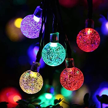 20LED Solar Light String LED Crystal Ball String Fairy Light Solar Garland Garden Christmas Decor For Outdoor Decor Light String
20LED Solar Light String LED Crystal Ball String Fairy Light Solar Garland Garden Christmas Decor For Outdoor Decor Light String