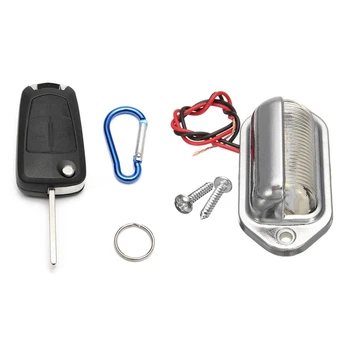 1 Pcs 2-Buttons Remote Key Fob Case Shell Uncut Blade & 1 Pcs 12-24V 6 LED Number License Plate Light
1 Pcs 2-Buttons Remote Key Fob Case Shell Uncut Blade & 1 Pcs 12-24V 6 LED Number License Plate Light